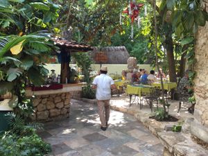 Outside  at El Atrio del Mayab in Valladolid
