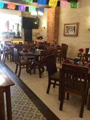 Inside  at El Atrio del Mayab in Valladolid