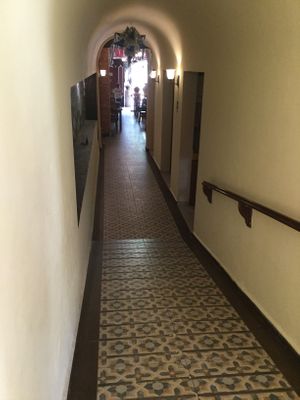 Inside  at El Atrio del Mayab in Valladolid