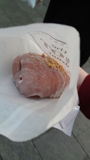 Snickers donut at The Hot Donut in Dublin