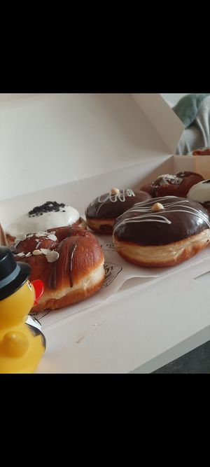 Delicious donuts at The Hot Donut in Dublin