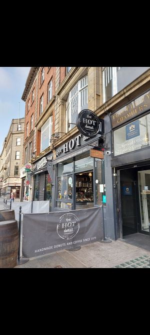 The donut shop at The Hot Donut in Dublin