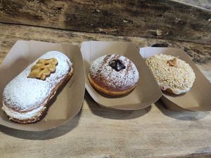 Banoffee, chocolate and peanut butter at The Hot Donut in Dublin