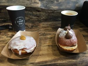 Toffee donut! at The Hot Donut in Dublin