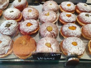 Delicious, tempting, vegans. at The Hot Donut in Dublin