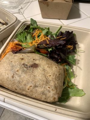 Vegan Burrito! at Tocaya Modern Mexican - DTLA in Los Angeles