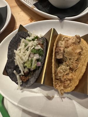 Love the blue corn!  at Tocaya Modern Mexican - DTLA in Los Angeles