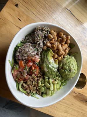 Quinoa salad was okay.  at Tocaya Modern Mexican - DTLA in Los Angeles