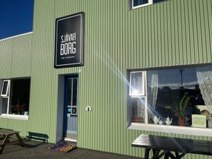 Phenomenal vegan soup at Cafe Nu in Stykkisholmur