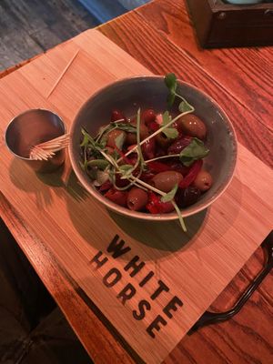 Olives at White Horse in Shrewsbury
