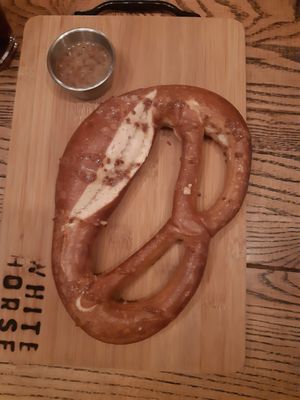 Wasnt bad #Veganuary at White Horse in Shrewsbury