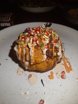 Rosted cauliflower at White Horse in Shrewsbury