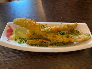 Bohnen/ Kohlrabinuggets at Frenzen in Moenchengladbach