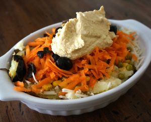 Kumpir (Baked Potato) at Bulldog Vegan in Paris