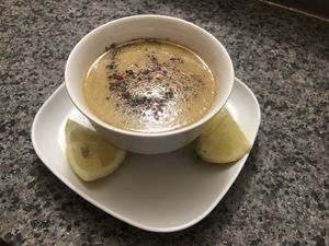 Soupe de Lentilles  at Bulldog Vegan in Paris