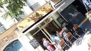 Facade at Bulldog Vegan in Paris