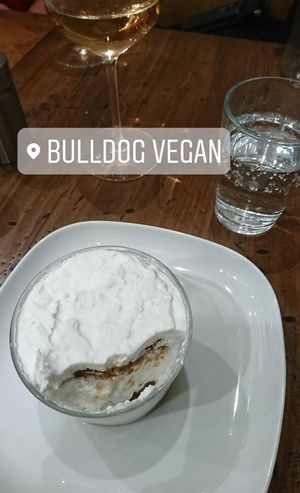 Tiramisu ☀️ at Bulldog Vegan in Paris