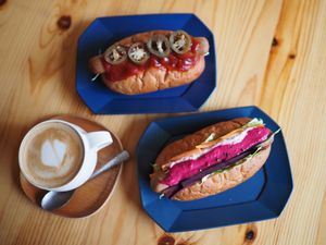  at alt. coffee roasters in Kyoto