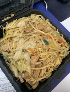 Chow mein  at Garden Fresh Vegetarian Food in Hacienda Heights