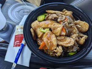 Tangy Oyster Mushrooms at Garden Fresh Vegetarian Food in Hacienda Heights