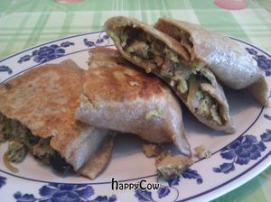 Whole wheat pancake at Garden Fresh Vegetarian Food in Hacienda Heights