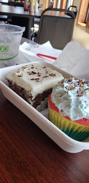 All there stuff is biodegradable at Wanderlust Vegan Eatery in Albuquerque