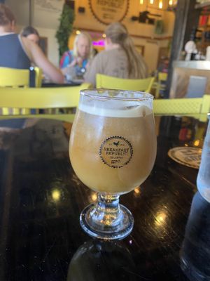 Cold brew with oat milk   at Breakfast Republic - Mission Beach in San Diego