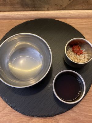 The jelly desert at Panda Cantina - Rua da Prata in Lisbon