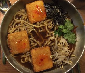 Tofu ramen without egg  at Panda Cantina - Rua da Prata in Lisbon