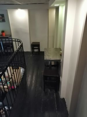 2 floor brr where is a friendly atmosphere at Budapest Baristas in Budapest