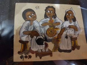  at Addis Café in Leipzig