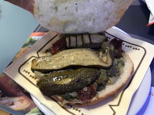 Panino vegetariano at NAP - Tradizione Italiana Cocktail Bar - T1 in Naples