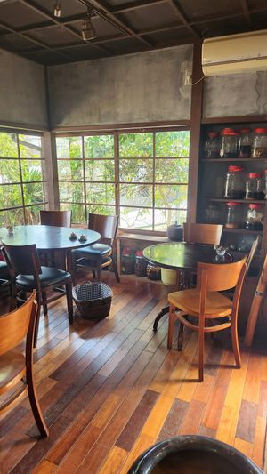 Inside at Kin Cafe 753 in Yokohama