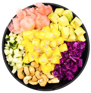 Fresh Delight - Vegan Bowl at Poké Lagos in Lagos