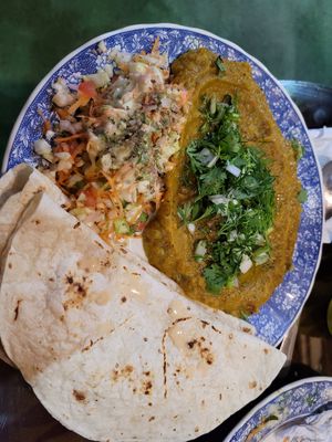 Mirza without egg at Persian House in Mindo