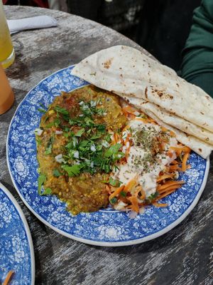 Mirza without egg at Persian House in Mindo