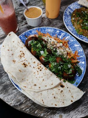 Falafal at Persian House in Mindo