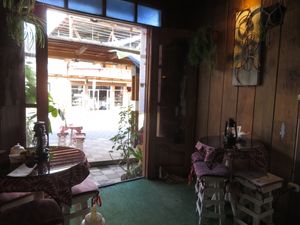 Inside at Persian House in Mindo