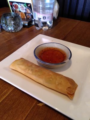 Gefrituurde loempia at The Streetfood Bar in Amersfoort