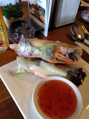 Verse loempias at The Streetfood Bar in Amersfoort