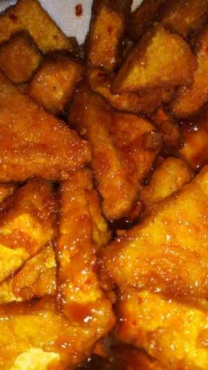 General tso tofu at Lucky Garden in Palm Bay