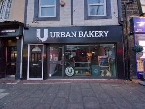 Out side of shop. at Urban Bakery in Gateshead