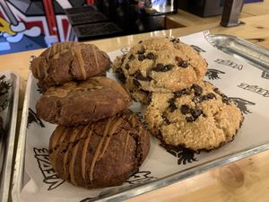 Cookies  in V-Edge at Ellephant Vegan Bakery in Middlesbrough