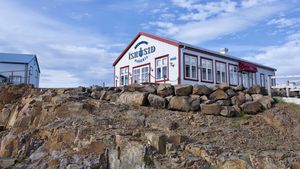 Up on the top at Ishusid in Hofn I Hornafirdi