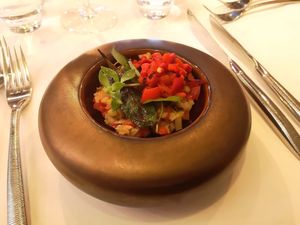 Detail of our Menu in 08/2023 at TOV in Schagen