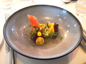 Detail of our Menu in 08/2023 at TOV in Schagen