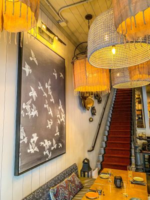 Elegant interior  at Elephant and The Dove in Skaneateles