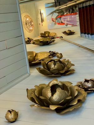 Awesome decor at Elephant and The Dove in Skaneateles