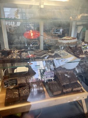 Treat selection   at Bio Cafe in Aberdeen