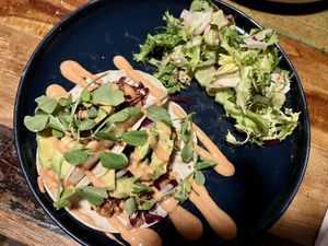 Tacos 🌮   at Bio Cafe in Aberdeen